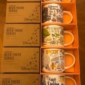 Disney/Universal Starbucks BTS Set Of 5 Mugs